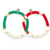 Holly Jolly Bracelets, Red & Green - Bracelets - 1 - thumbnail