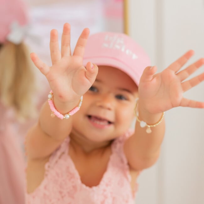 Big Sis Bracelet, Pink - Bracelets - 3