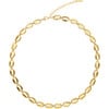 Women's Puka Shells Necklace, Gold - Necklaces - 1 - thumbnail