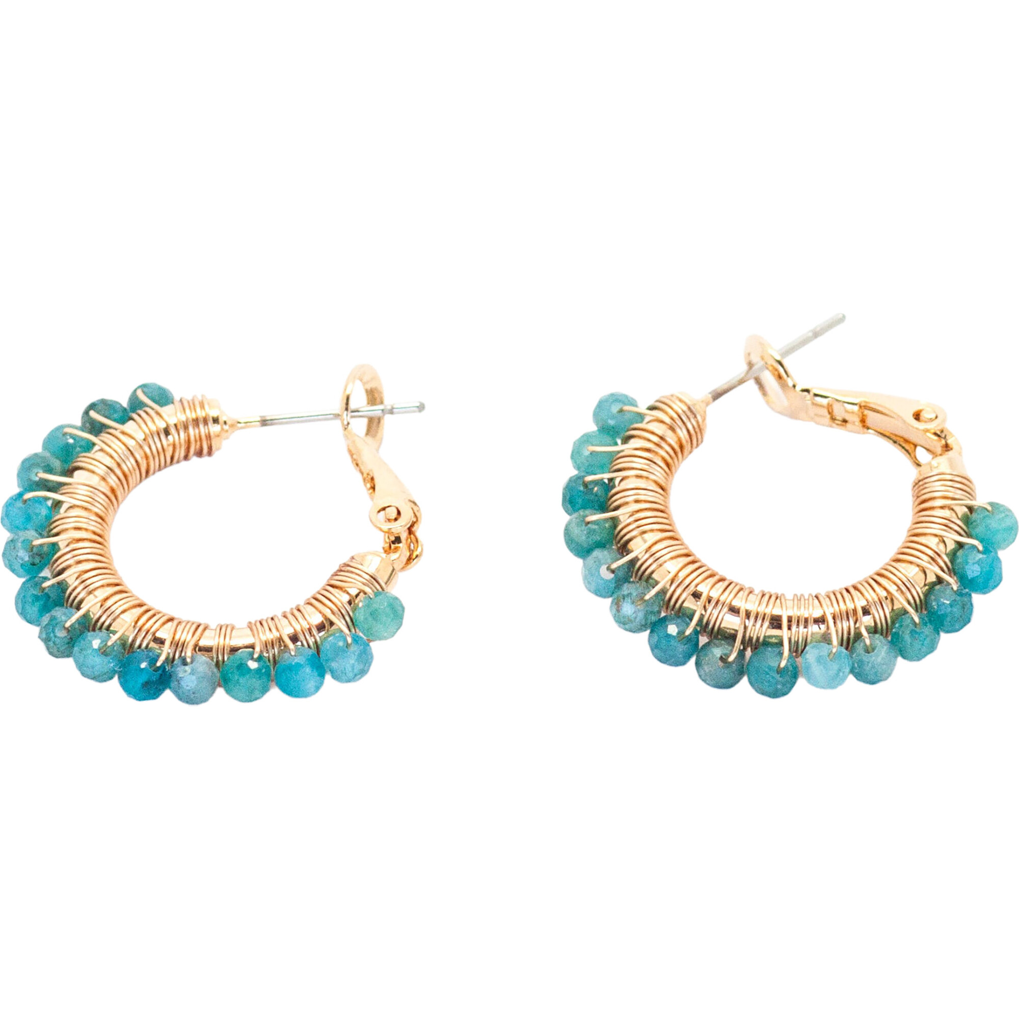 Women's Pismo Earrings, Turquoise - Earrings - 1