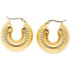 Women's Aries Earrings, Gold - Earrings - 1 - thumbnail