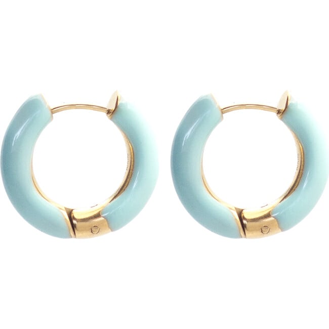 Women's Ella Earrings, Aqua