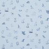 Good Dogs Everywhere Woven Wallpaper, Sky & Navy Blue - Wallpaper - 1 - thumbnail