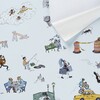 Joana Avilez's Street Scenes Peel & Stick Wallpaper, Multicolor On Sky Blue - Wallpaper - 4