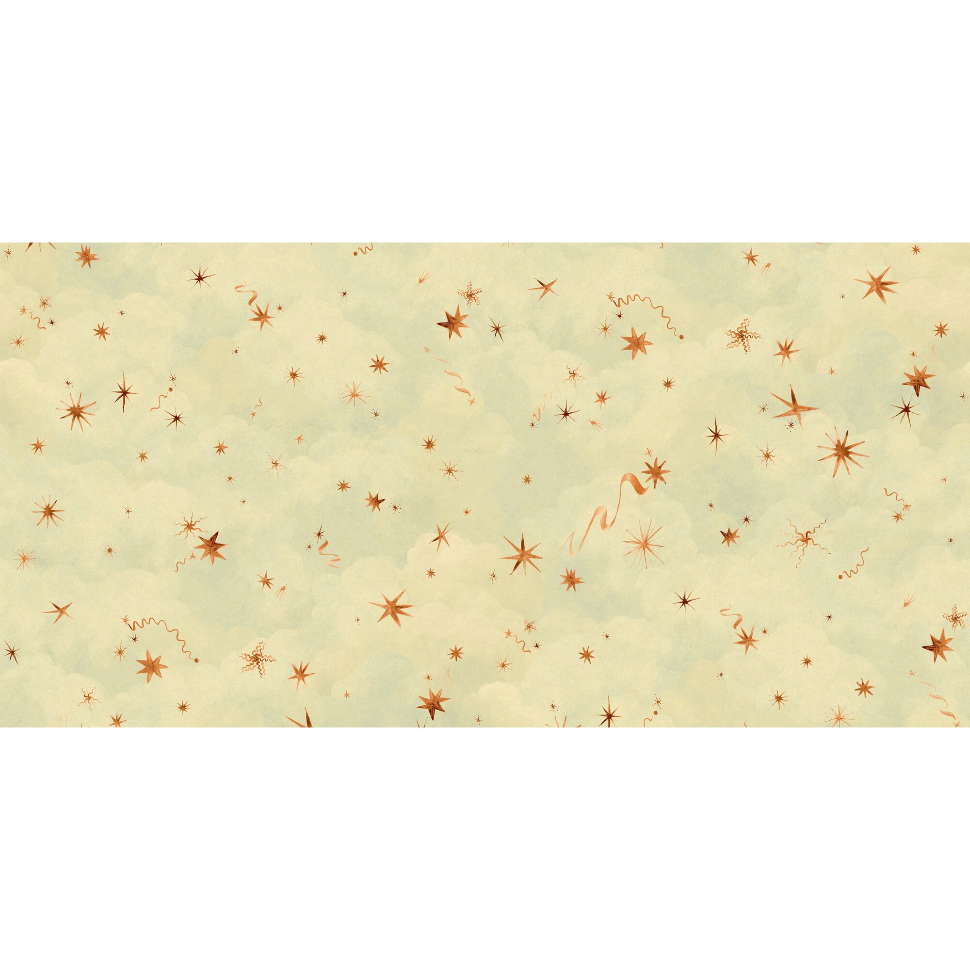 Luminaries Mid-Scale Design Textured Wallpaper, Dusk - Wallpaper - 1