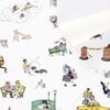 Joana Avilez's Street Scenes Peel & Stick Wallpaper, Multicolor On White - Wallpaper - 4