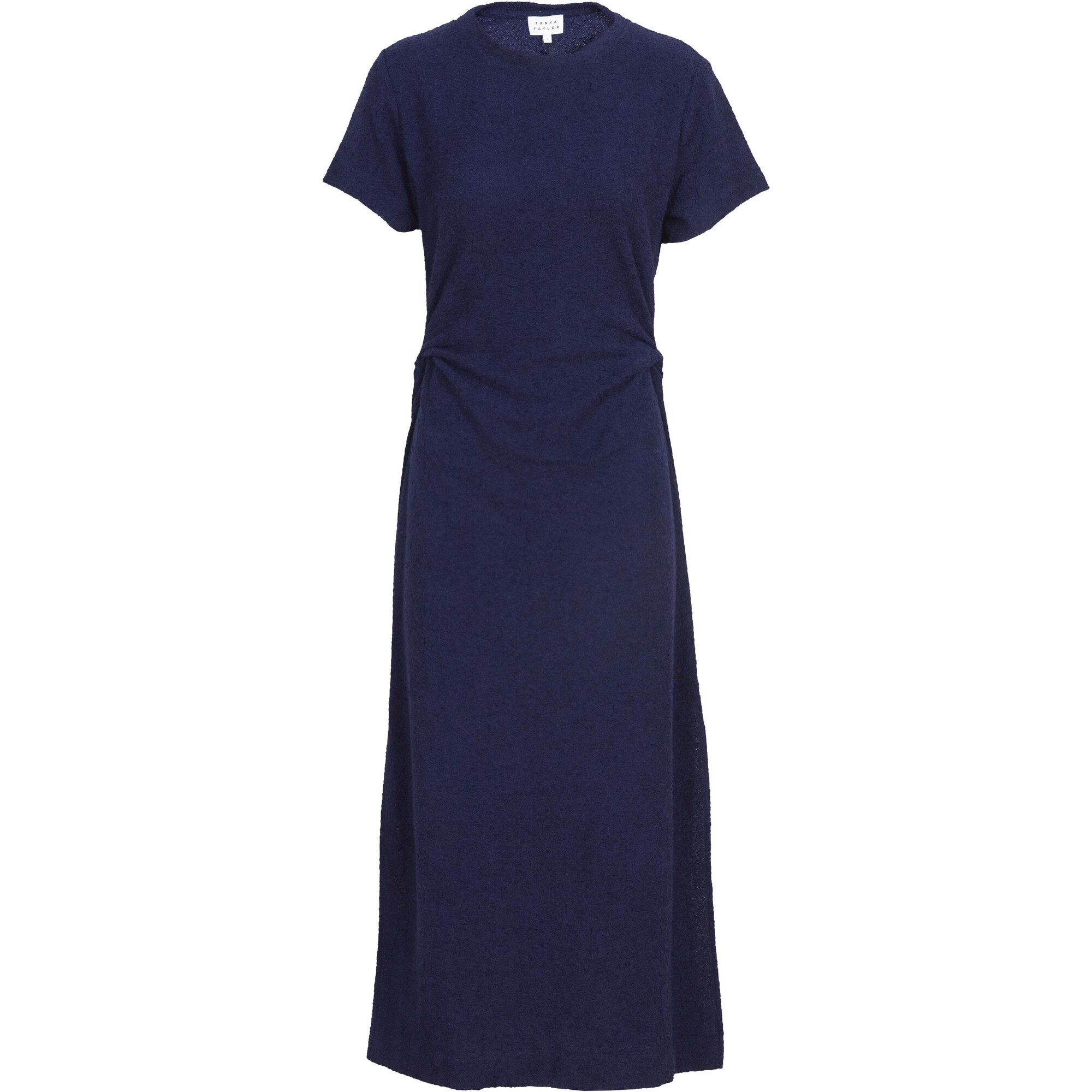 Women's Short Sleeve Aurora Dress, Maritime Blue - Dresses - 1