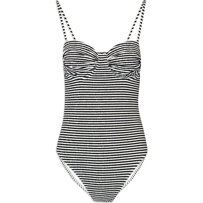 Women's Monroe One-Piece, Black/Cream Multi