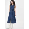 Women's Marci Dress, Classic Indigo Blue - Dresses - 3