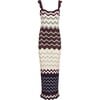 Women's Leigh Dress, Black/Cream/Merlot Multi - Cover-Ups - 1 - thumbnail