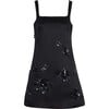 Women's Barton Embellished Dress, Black - Dresses - 1 - thumbnail