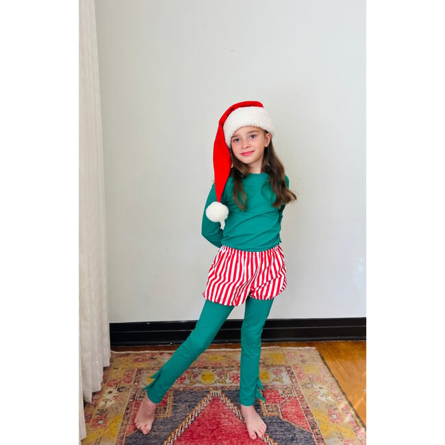 Candy Cane Elf Costume Green - Costumes - 4