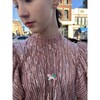 Rainbow Glitter Unicorn Necklace, Pink - Necklaces - 3