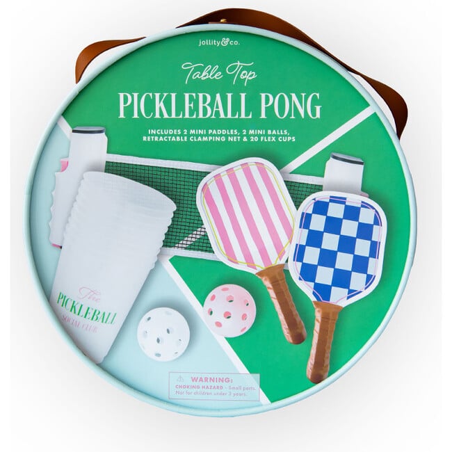 Pickleball Social Club Table Pong Large Game Set