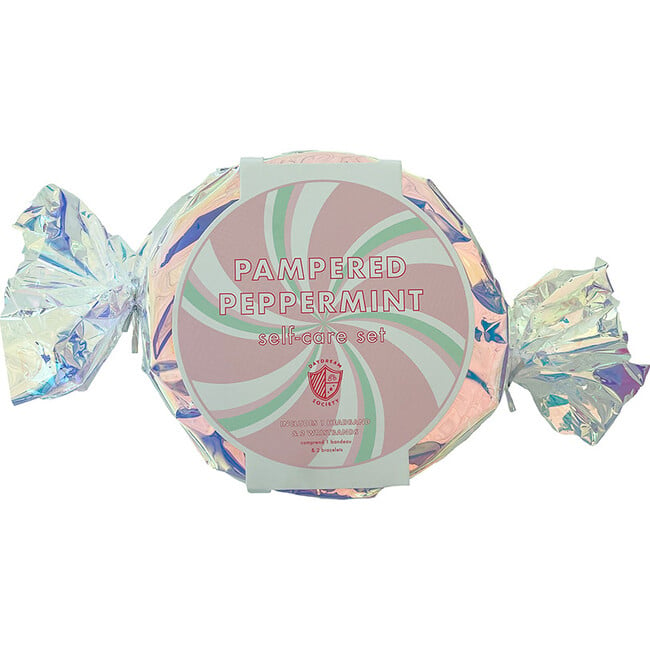 Pampered Peppermint Self Care Headband Set - Bath Accessories - 2