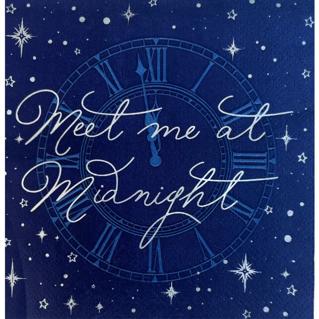 Meet Me At Midnight Cocktail Napkins