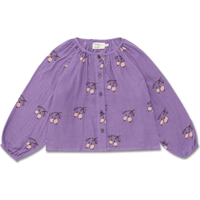 Peasant Blouse, Plum Berry