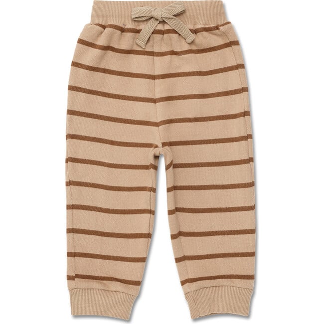 Baby Sweatpants, Clay Stripe