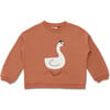 Swan Sweatshirt, Cameo - Sweatshirts - 1 - thumbnail