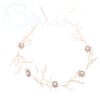 Ribbon Rose Gold Hair Vine, Gold - Hair Accessories - 1 - thumbnail