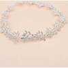 Crystal Shimmering Lei Hair Vine, Silver - Hair Accessories - 2