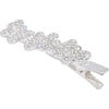 Crystal Star Butterfly & Flower Hair Clips, Silver - Hair Accessories - 2