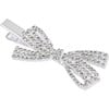 Crystal Bow & Butterfly Mosaic Hair Clips, Silver - Hair Accessories - 3