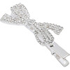 Crystal Butterfly & Bow Hair Clips, Silver - Hair Accessories - 3