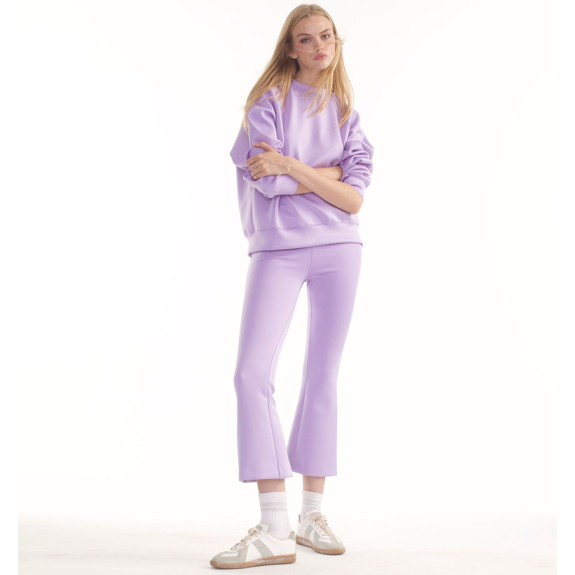Women's Bonded Active Pant, Soft Lavender - Pants - 1