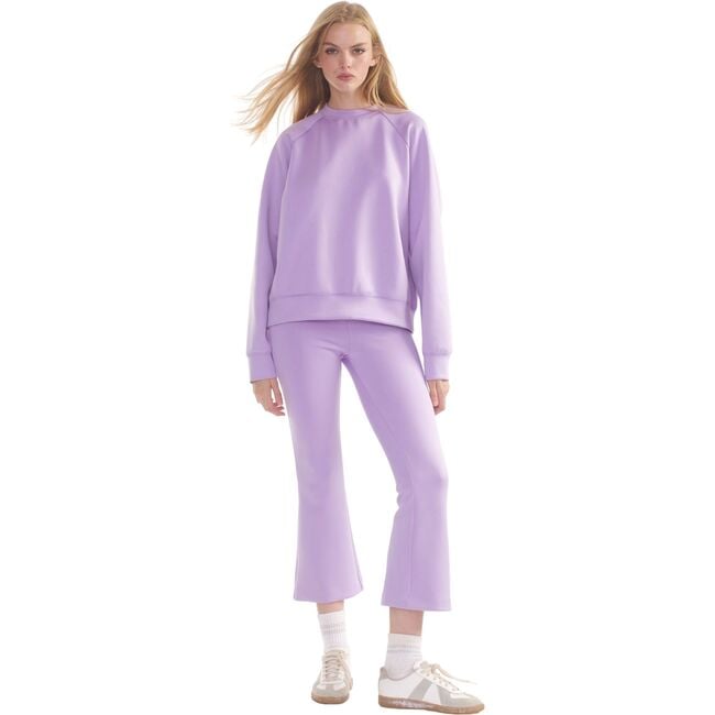 Women's Bonded Sweatshirt, Soft Lavender