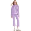 Women's Bonded Sweatshirt, Soft Lavender - Sweatshirts - 1 - thumbnail