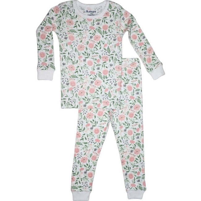 Kids Pajamas, Watercolor Flower