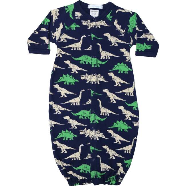 Baby Converter Gown, Stamp Dino