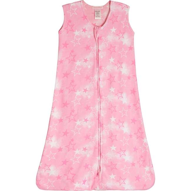 Baby Sleep Sack, Pink Spray Stars