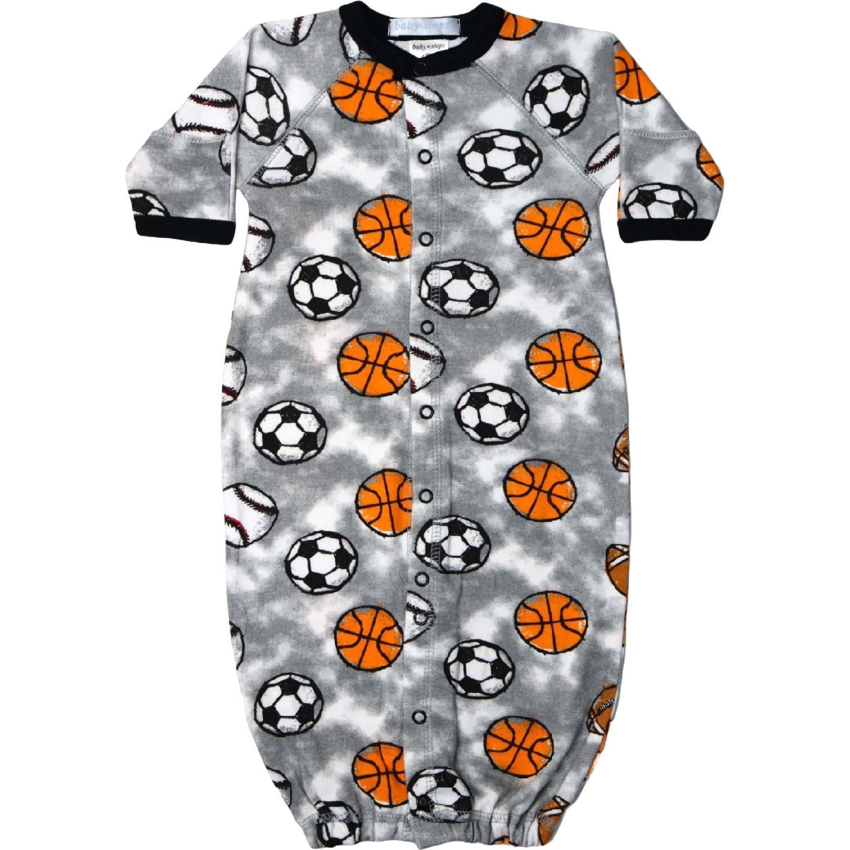 Baby Converter Gown, Chalk Sport - Nightgowns - 1