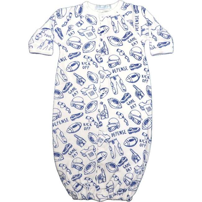 Baby Converter Gown, Go Football - Nightgowns - 1