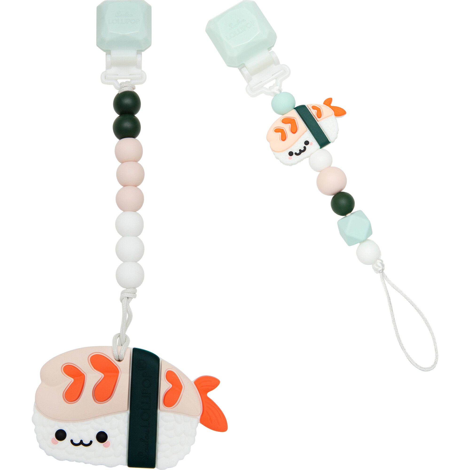 Fundacioenllac Cat Baby Teether Loulou Lollipop Bubble Silicone