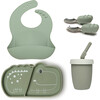 Feeding Food Grade Silicone Dining Bundle, Alligator - Mixed Accessories Set - 1 - thumbnail