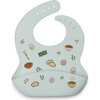 Food Grade Silicone Bibs Set, Ramen & Sage - Bibs - 3