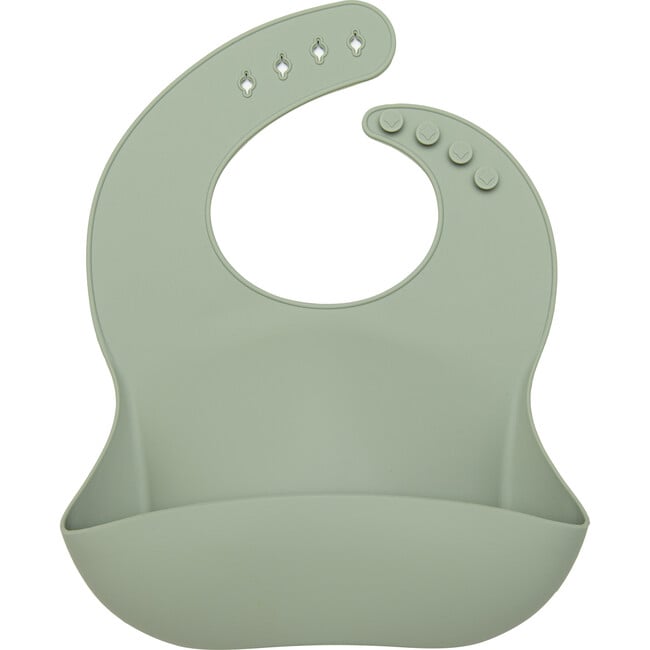 Food Grade Silicone Bibs Set, Ramen & Sage - Bibs - 4