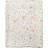 Bamboo Cotton Muslin Swaddle Blanket, Bunny Meadow - Swaddles - 1 - thumbnail