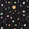 Bamboo Cotton Muslin Reversible Quilt Blanket, Planets - Quilts - 1 - thumbnail