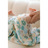 Bamboo Cotton Muslin Swaddle Blanket, Animal Puzzle - Swaddles - 3