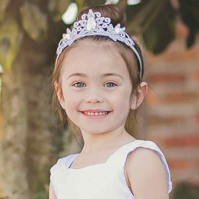 Raven Princess Crown & Wand Set, Silver - Costume Accessories - 2
