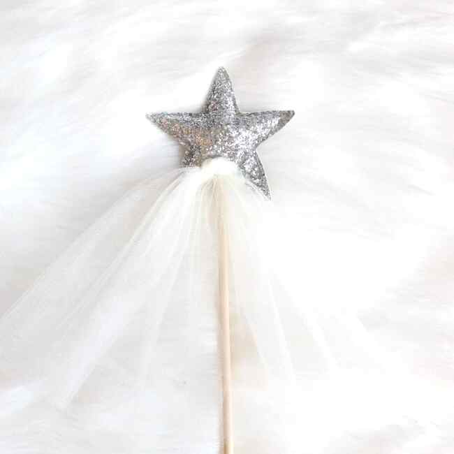 Raven Princess Crown & Wand Set, Silver - Costume Accessories - 3