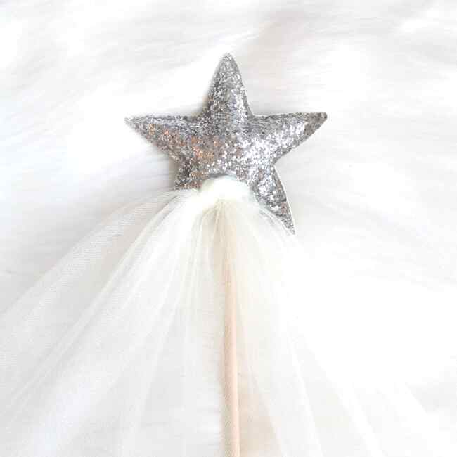Raven Princess Crown & Wand Set, Silver - Costume Accessories - 7