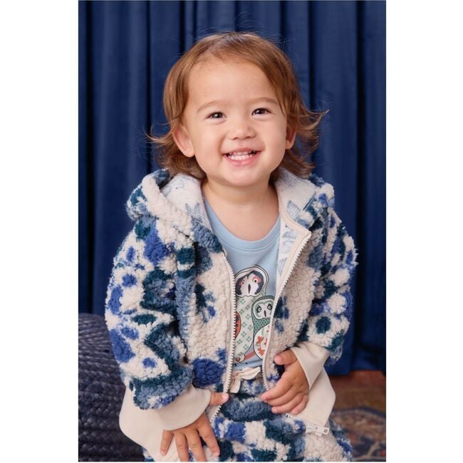 Teddy Fleece Baby Hoodie, Istanbul Iznik - Sweatshirts - 3