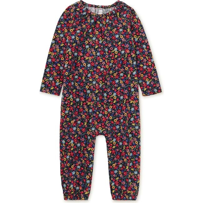 Raglan Baby Romper, Ditsy Floral