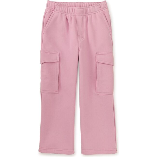 Wide Leg Cargo Pants, MAUVE MIST