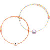 Women's Sorbet And Ruthie Rainbow Evil Eye Bracelet Bundle - Mixed Accessories Set - 1 - thumbnail